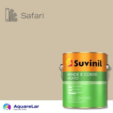 Imagem de Rende & Cobre Muito Suvinil Fosco 3,2L, SAFARI