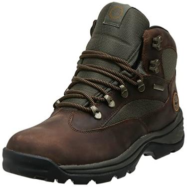 Imagem de Timberland Bota masculina Chocorua Trail Mid impermeável para caminhada, Marrom médio de flor integral V1, 39