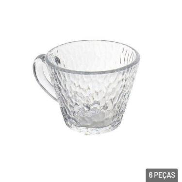 Imagem de Xícaras Dê Café Com 6 Peças Lanty Martelados