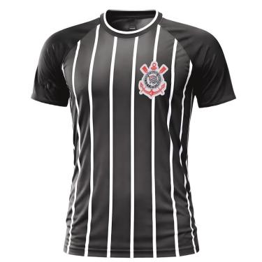 Imagem de Camiseta Masculina Corinthians Bordado Dry Raglan-Masculino
