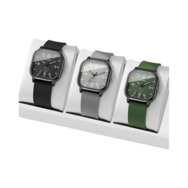 Imagem de Relógio Casual Feminino De Quartzo Com Pulseira De Silicone, Relógio E