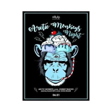 Imagem de Pôster De Álbum Musical Arctic Monkeys, Pintura Em Tela, Arte De Pared