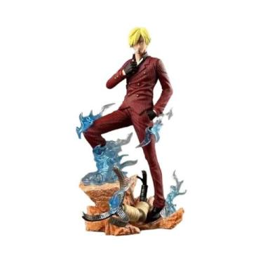 Imagem de Figura De Ação PVC Sanji Twin Wings De 22cm, Modelo De Anime, Brinqued