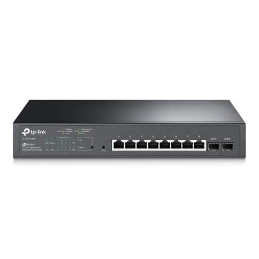 Imagem de Switch Tp-link Tl-sg2210mp Gigabit 8 Portas Poe+ E 2 Slots Sfp Jetstream - Tpn0243