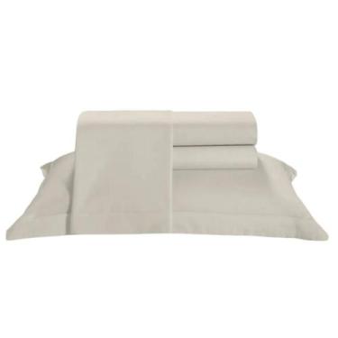 Imagem de Jogo De Cama King Hotel Royale Toque 300 Fios 4 Peças Daju, Bege