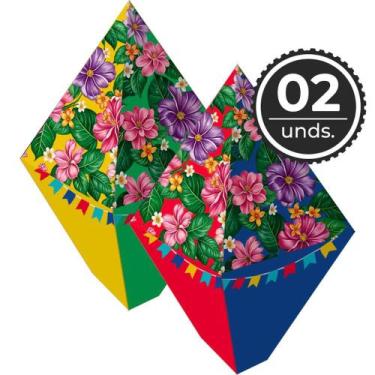 Imagem de 2 Balão de Festa Junina Grande pra Pendurar ou Decorar a Mesa de São J