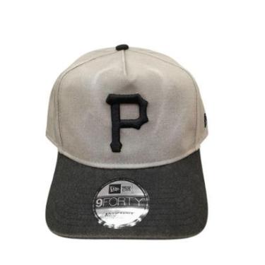 Imagem de Boné New Era 9Forty - Cinza Escuro/Preto-Unissex