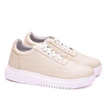 Imagem de Tênis Casual Ferrara Gales 100% Couro Legítimo Masculino-Masculino