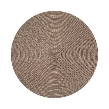 Imagem de Jogo Americano Taupe 37Cm Diâmetro Rafimex