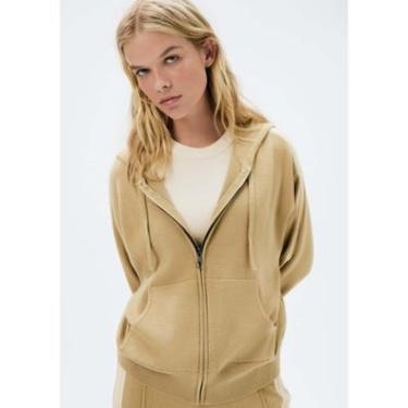 Imagem de Jaqueta Hering em Tricô com Capuz Feminina-Feminino