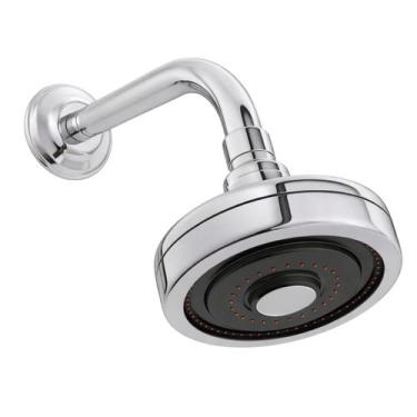 Imagem de Ducha Chuveiro Autolimpante Cromado Inox Redondo Aquecedor a Gás ou So