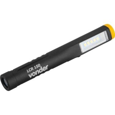 Imagem de Lanterna Led Vonder Lcr150 Recarregável 3,7V 150Lm Usb-C