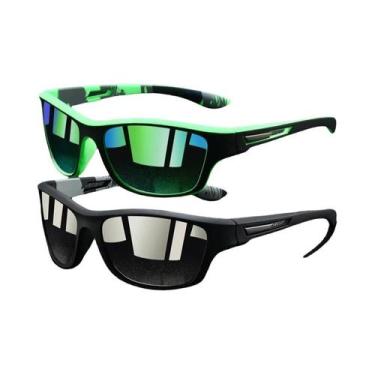 Imagem de Óculos De Sol Vintage Unissex Para Ciclismo E Pesca, Óculos De Moda Pa