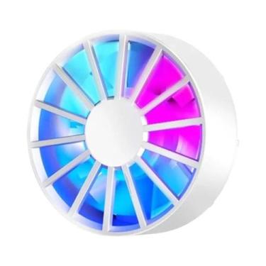 Imagem de Cooler Magnético RGB Portátil E Leve Para Telefone, Ventilador De Baix