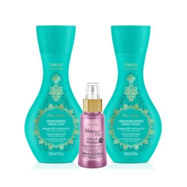 Imagem de Amend Millenar Óleos Árabes Sh 250ml + Cond 250ml + Millenar Oil Morin