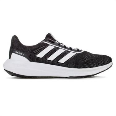 Imagem de Tênis Adidas Latin Run 2 Preto e Branco - Masculino, 39, Preto