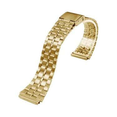 Imagem de Pulseira De Metal Fino De Aço 18mm Para Relógios CASIO A158 A159 A168 