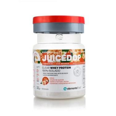 Imagem de JuiceDop (450g) - Sabor: Tangerina + Chá Branco - Elemento Puro