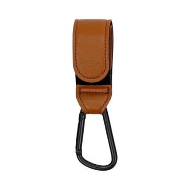 Imagem de Ganchos Para Carrinho De Bebê Em Couro PU, Organizador Para Bolsa De F