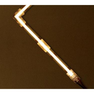 Imagem de Blumenau Kit 10 Conectores L Fita Led 8mm 15511099 - Blumenau iluminac