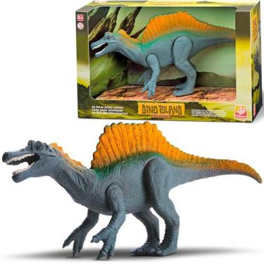 Imagem de Boneco Dinossauro Jurássico Realista Spinossauro Brinquedo - Silmar Br
