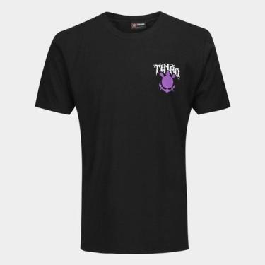 Imagem de Camiseta Corinthians Masculina - Surf Center, Preto, P