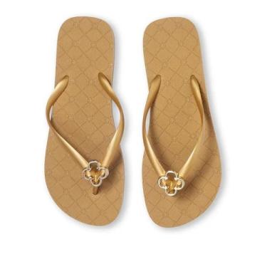Imagem de Chinelo capodarte 4015042, Ouro, 37/38