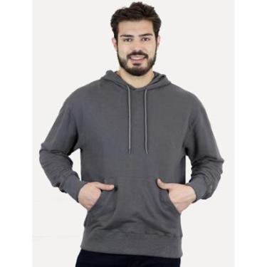 Imagem de Moletom Tommy Jeans Masculino Regular Hoodie Icon Wrist Grafite-Masculino