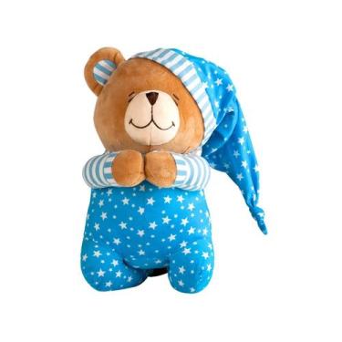 Imagem de Ursinho De Pelúcia Urso Que Reza Ora Pai Nosso Macio Hipoalergênico Id