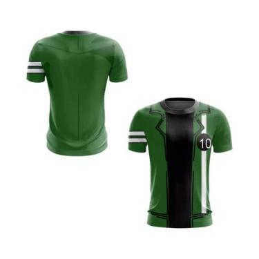 Imagem de Camiseta Unissex 3D Omnitrix Ben10 Cosplay Manga Curta Harajuku Y2k Es