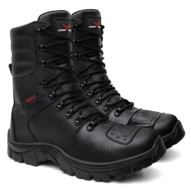Imagem de Bota Masculina Cano Alto Motociclista-Masculino