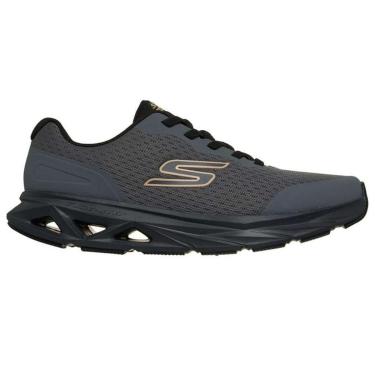 Imagem de Tênis de Corrida Masculino Skechers Glide Step Vortex Cinza-Masculino