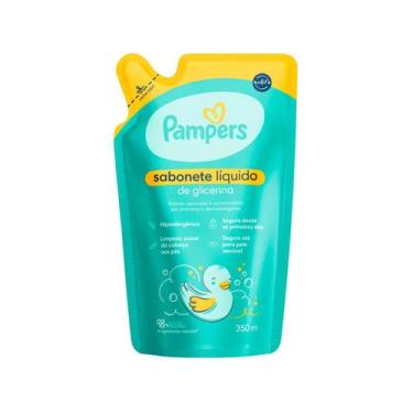 Imagem de Sabonete Pampers Liquido 350ml Glicerina Refil, 1, 350ml