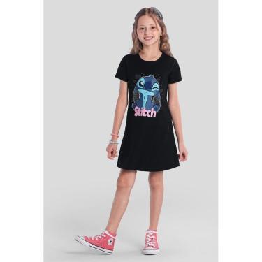 Imagem de Vestido infantil menina do Stitch Brandili-Feminino