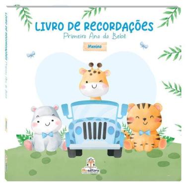 Imagem de Livro De Recordações: Primeiro Ano Do Bebê: Menino - BLU EDITORA, Sort