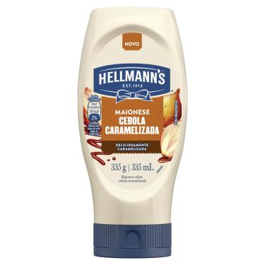 Imagem de MAIONESE CEBOLA CARAM SQZ 335G HELLMANNS