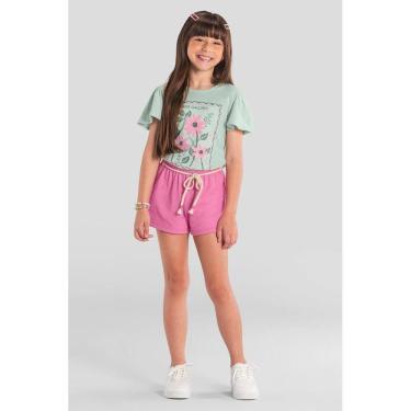 Imagem de Conjunto infantil menina de flores Brandili