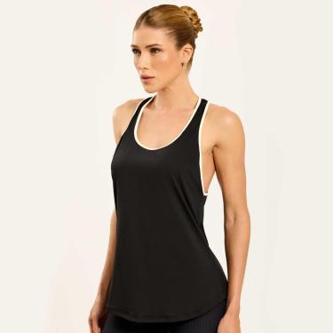 Imagem de Regata Viés Colorido Microfibra Donna Carioca-Feminino