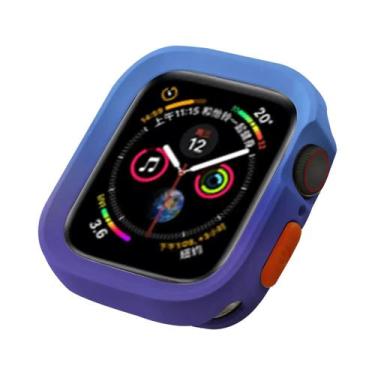 Imagem de Capa De Silicone Macia Para Apple Watch Series 7 6 5 4 3 2 1 Proteção 