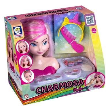 Imagem de Boneca Charmosa Busto Make-Up Cotiplás - 2759