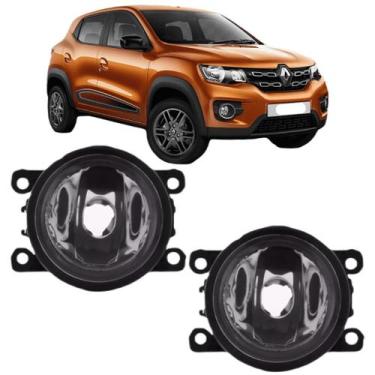 Imagem de Par farol milha renault kwid 2017 a 2022 - BIBAS