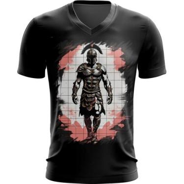 Imagem de Camiseta Gola V Gladiador Romano Coliseu 7 - Kasubeck Store®, Baby Loo