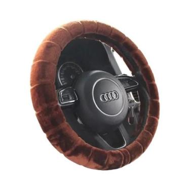 Imagem de Capa De Volante Quente E Peluda Para O Inverno, Acessório Para Carro -