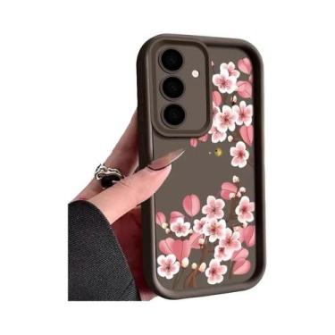 Imagem de Capa De Telefone Flor De Pessegueiro Rosa Para Samsung Galaxy A57 A37 