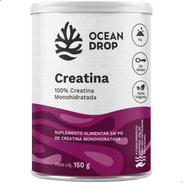 Imagem de Creatina Monohidratada em pó 150g Ocean Drop, Natural
