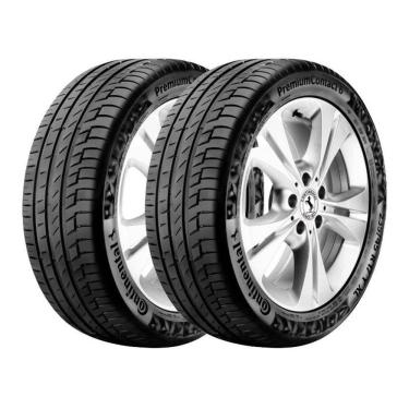 Imagem de Kit 2 Pneus Continental Aro 18 235/45R18 PremiumContact 6 98Y XL FR