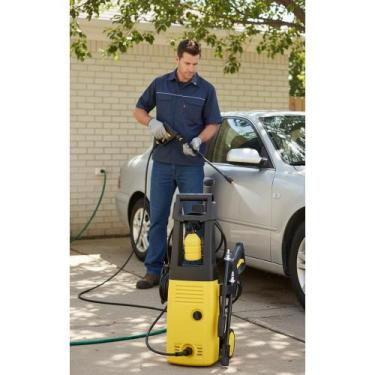 Imagem de Lavadora Alta Pressão 1400W Amarelo/Preto  Limpeza Poderosa - Congratu