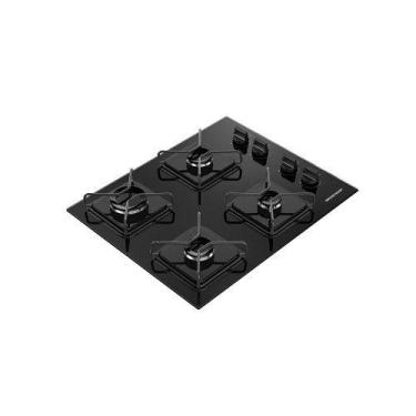 Imagem de Cooktop 4 Bocas a Gás BDD61BE com Grades de Ferro Amarado e Chama Simm