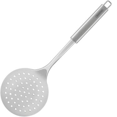 Imagem de Escumadeira P/ Arroz E Frituras Aço Inox Marffim 36cm Espumadeira Tram