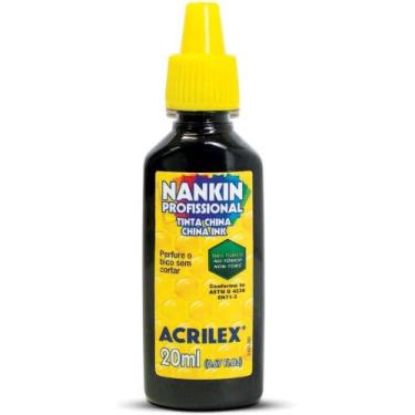 Imagem de Tinta Nanquim Preto 20ML. Duzia - Acrilex